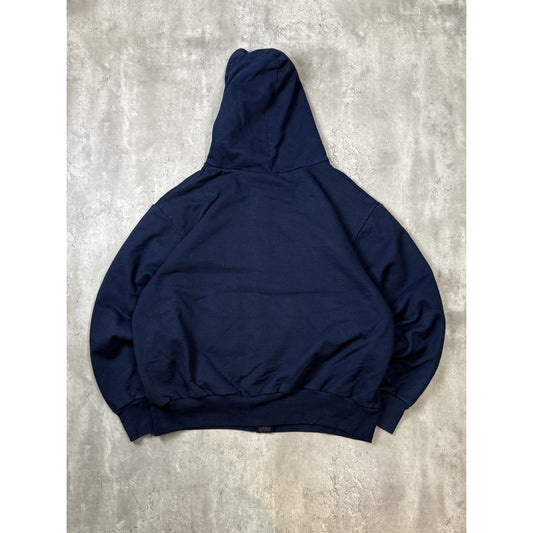 Vintage 80s/90s Camber Thermal Lined Full Zip Hooded Sweatshirt Size 2XL