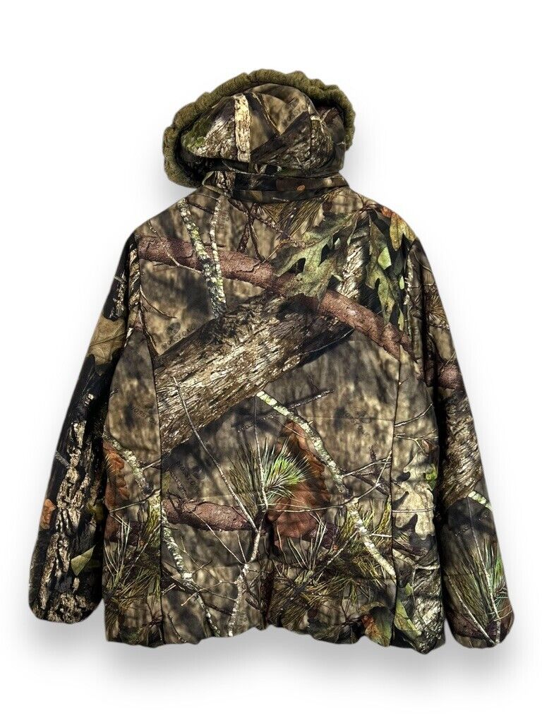 Mossy Oak Break Up Country Camo Insulated Full Zip Hunting Parka Jacket Medium