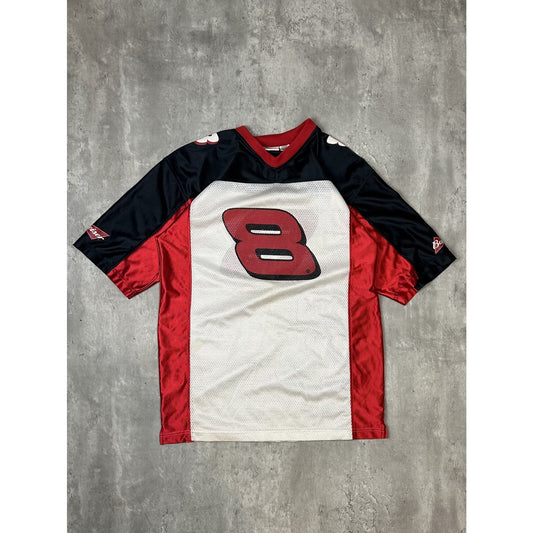 Vintage Dale Earnhardt Jr #8 Nascar Budweiser Football Jersey Size Medium