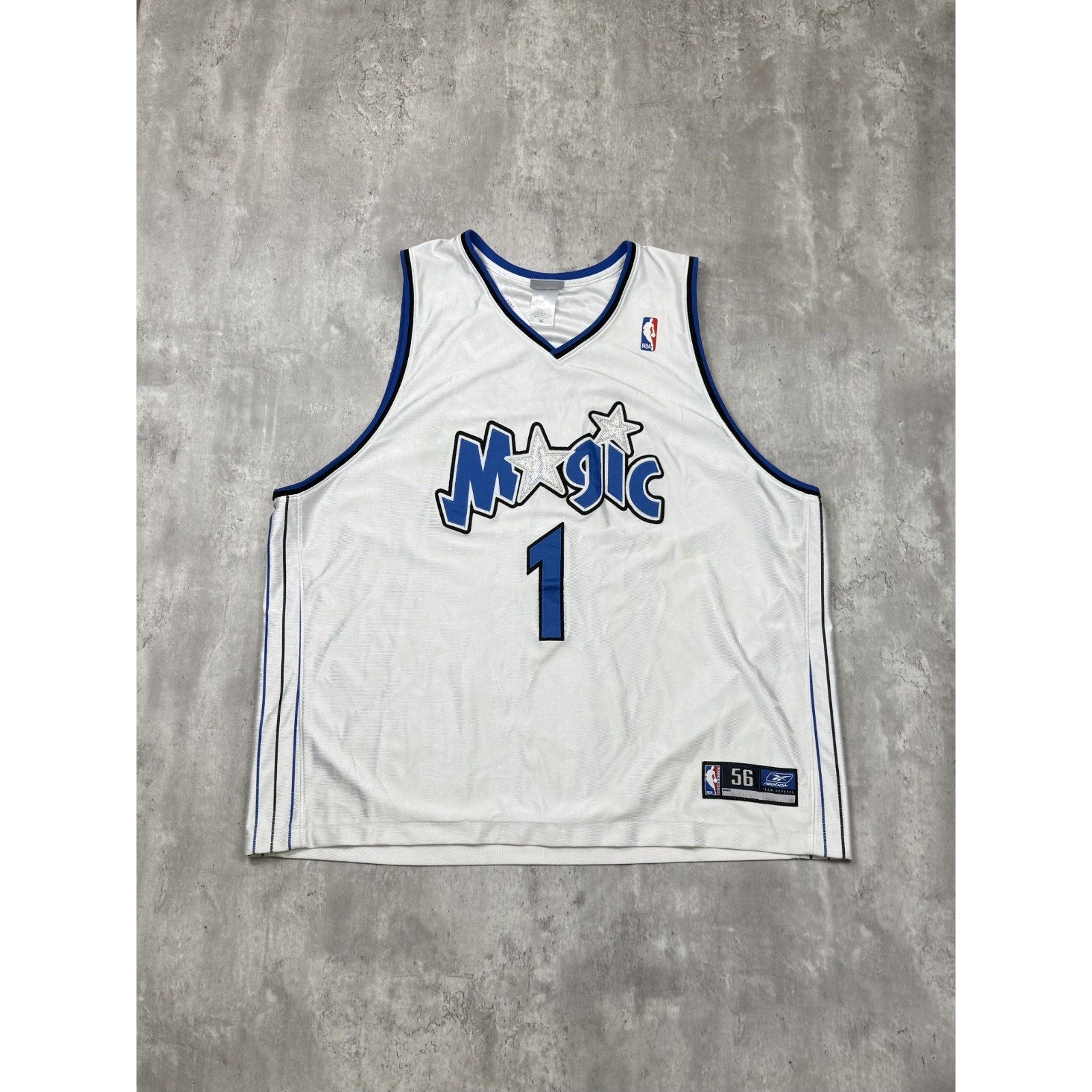 Vintage Tracy McGrady #1 Orlando Magic NBA Reebok Basketball Jersey Size 2XL