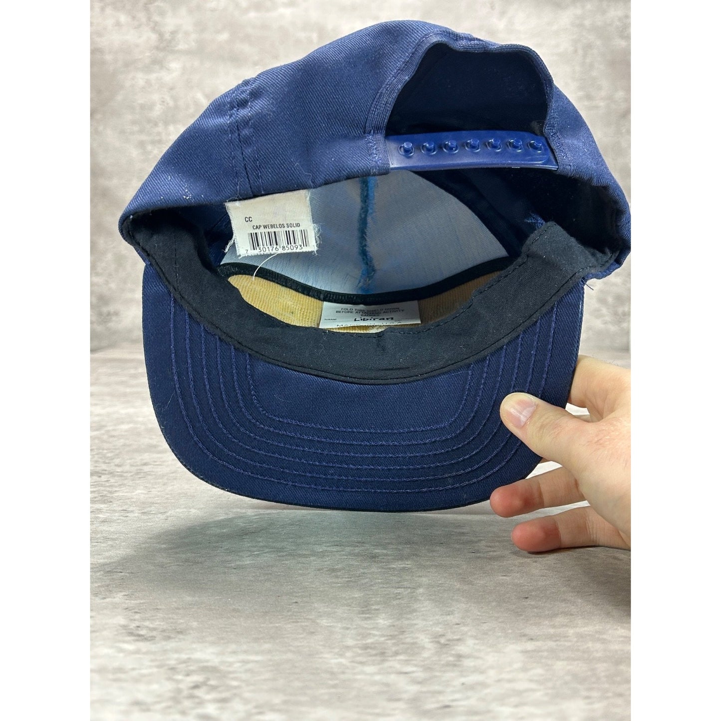 Vintage 80s/90s Boys Scouts Embroidered Patch Two Tone Snapback Hat OSFA