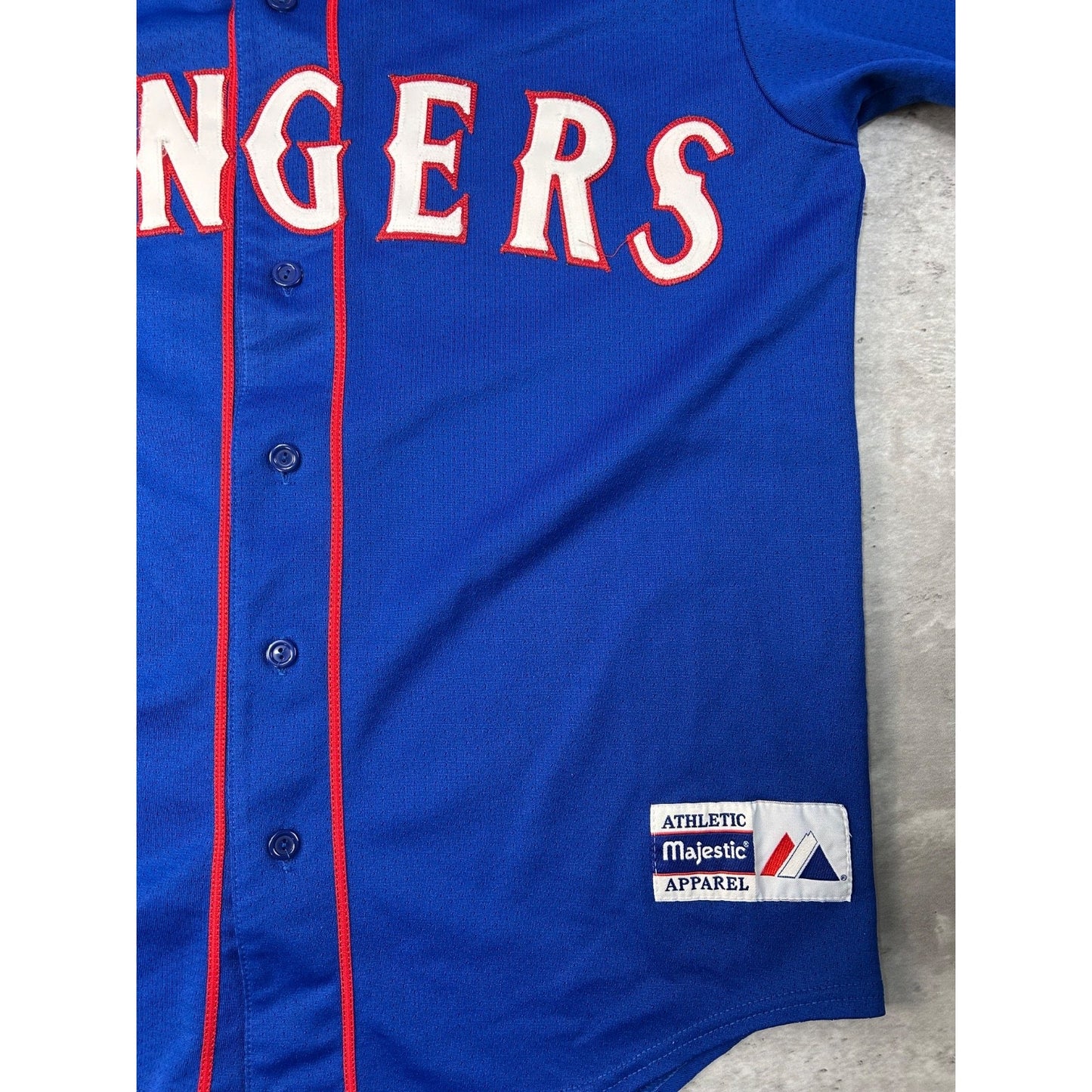Vintage Alex Rodriguez #3 Texas Ranger MLB Baseball Jersey Size Large