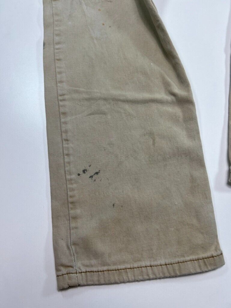 Carhartt Relaxed Fit Canvas Workwear Five Pocket Pants Size 33