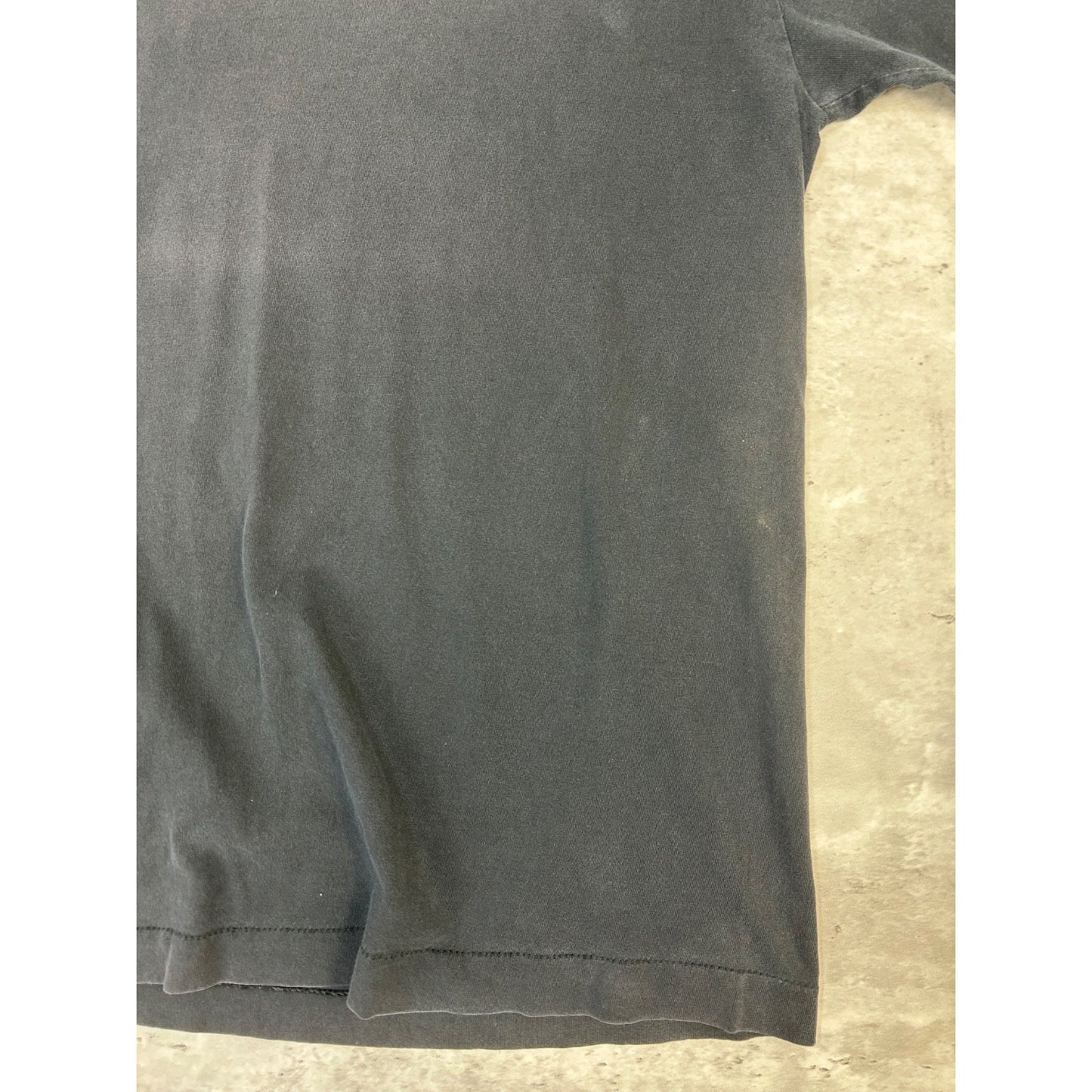 Vintage Y2K No Fear Who Said Sunday... Graphic Slogan T-Shirt Size Large Black