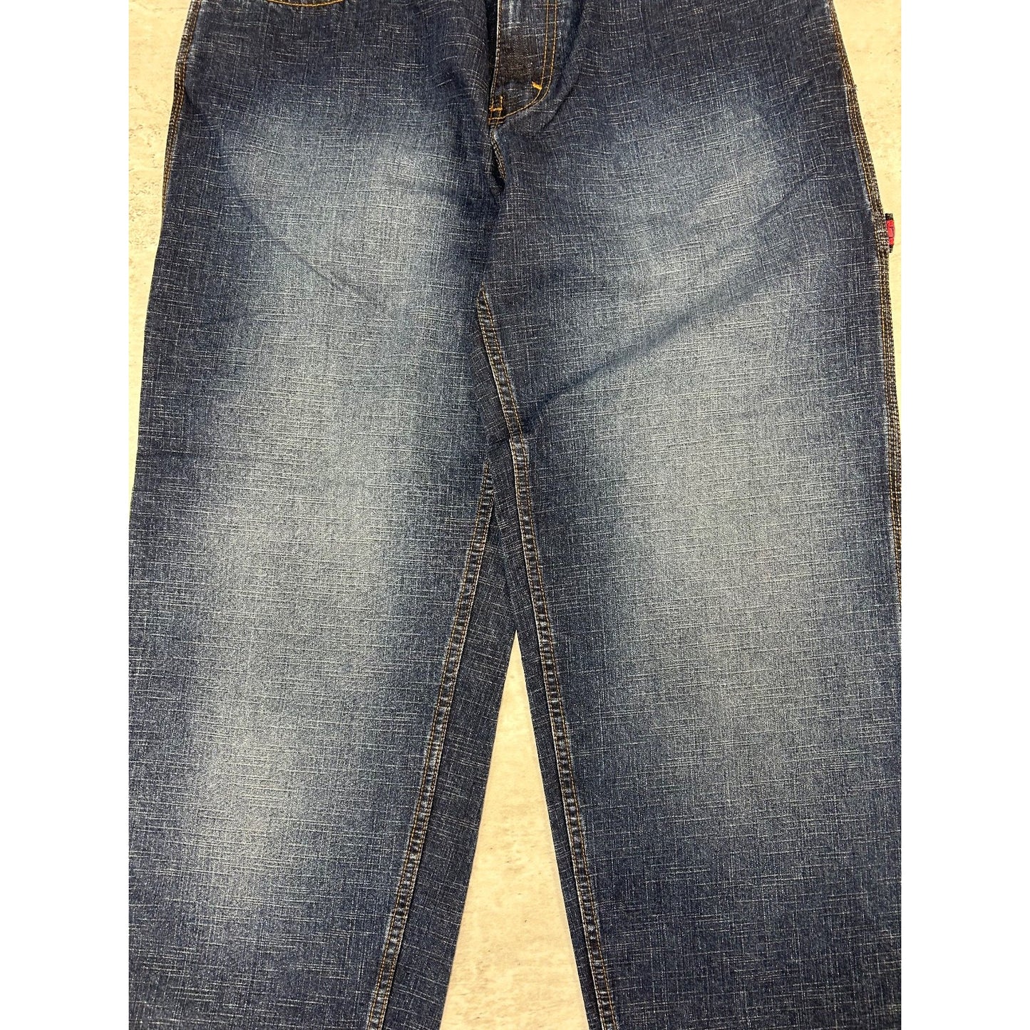 Vintage 2000s U.S. Polo Assn. Dark Wash Baggy Fit Denim Pants Size 33