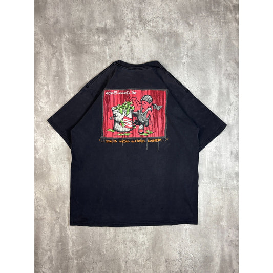 Vintage Y2K Ecko Unlimited Its Not That Deep Graffiti Graphic T-Shirt Size XXL