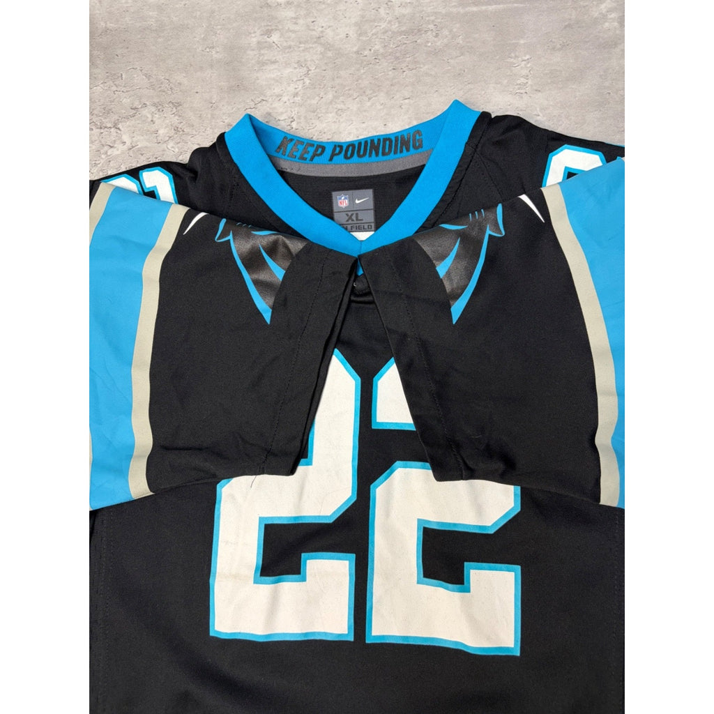 Christian McCaffrey #22 Carolina Panthers NFL Football Jersey Size XL YOUTH