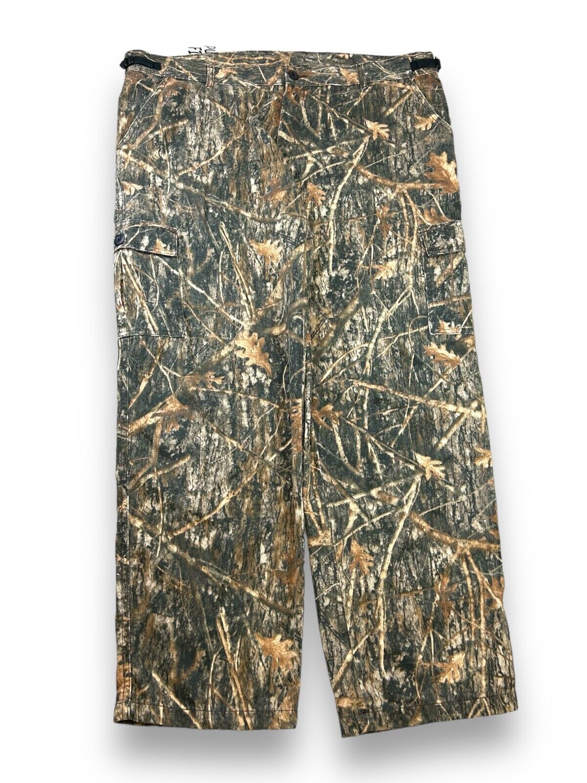 True Timbers Camo Hunting Adjustable Cargo Pants Size 44W