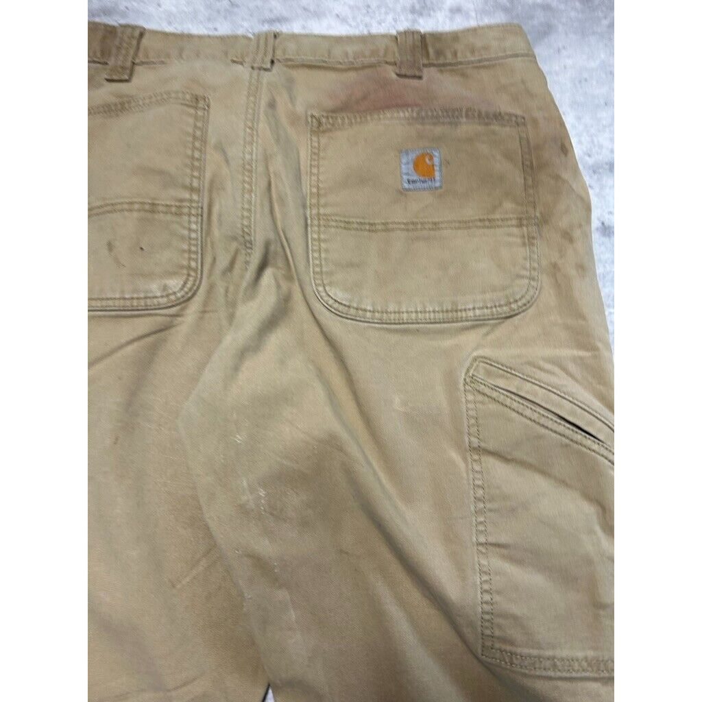 Carhartt Relaxed Fit Canvas Workwear Five Pocket Pants Size 34