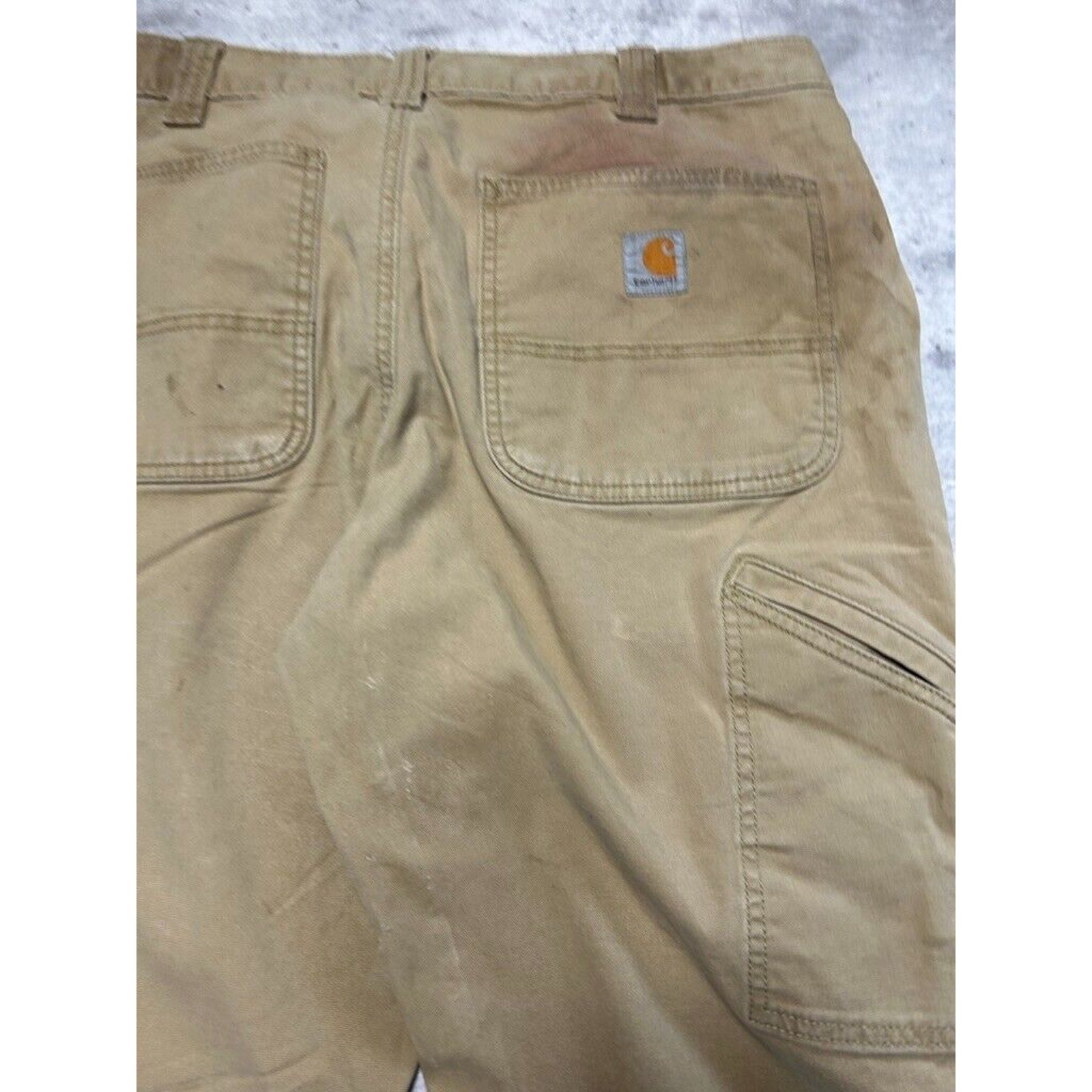 Carhartt Relaxed Fit Canvas Workwear Five Pocket Pants Size 34