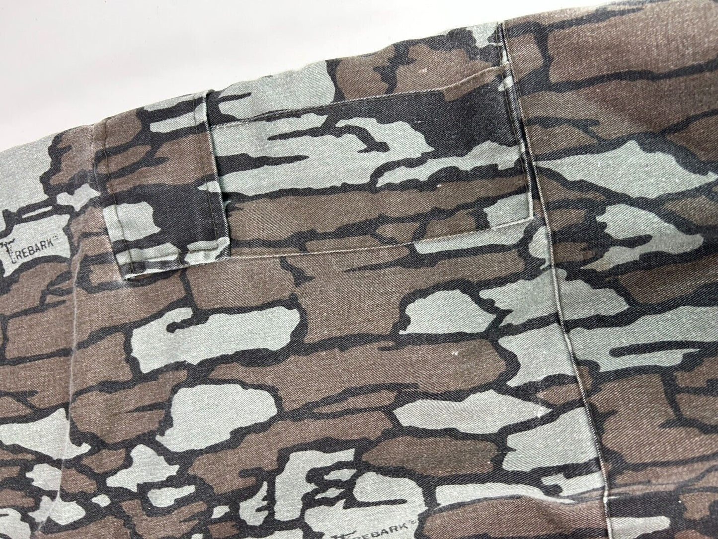 Vintage 90s Winchester Trebark Camo Hunting Cargo Double Knee Pants Size 41W