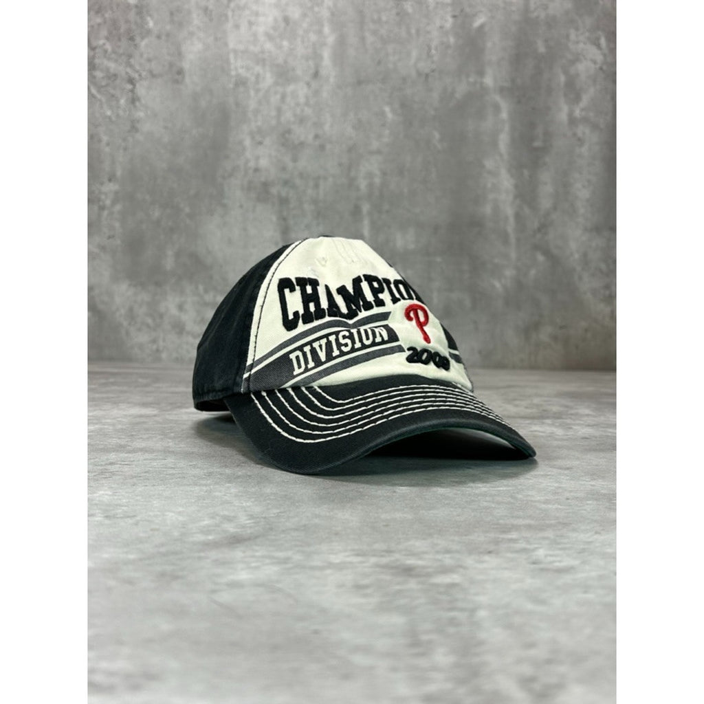 Philadelphia Phillies MLB Division Champs Embroidered Logo Strapback Hat OSFA