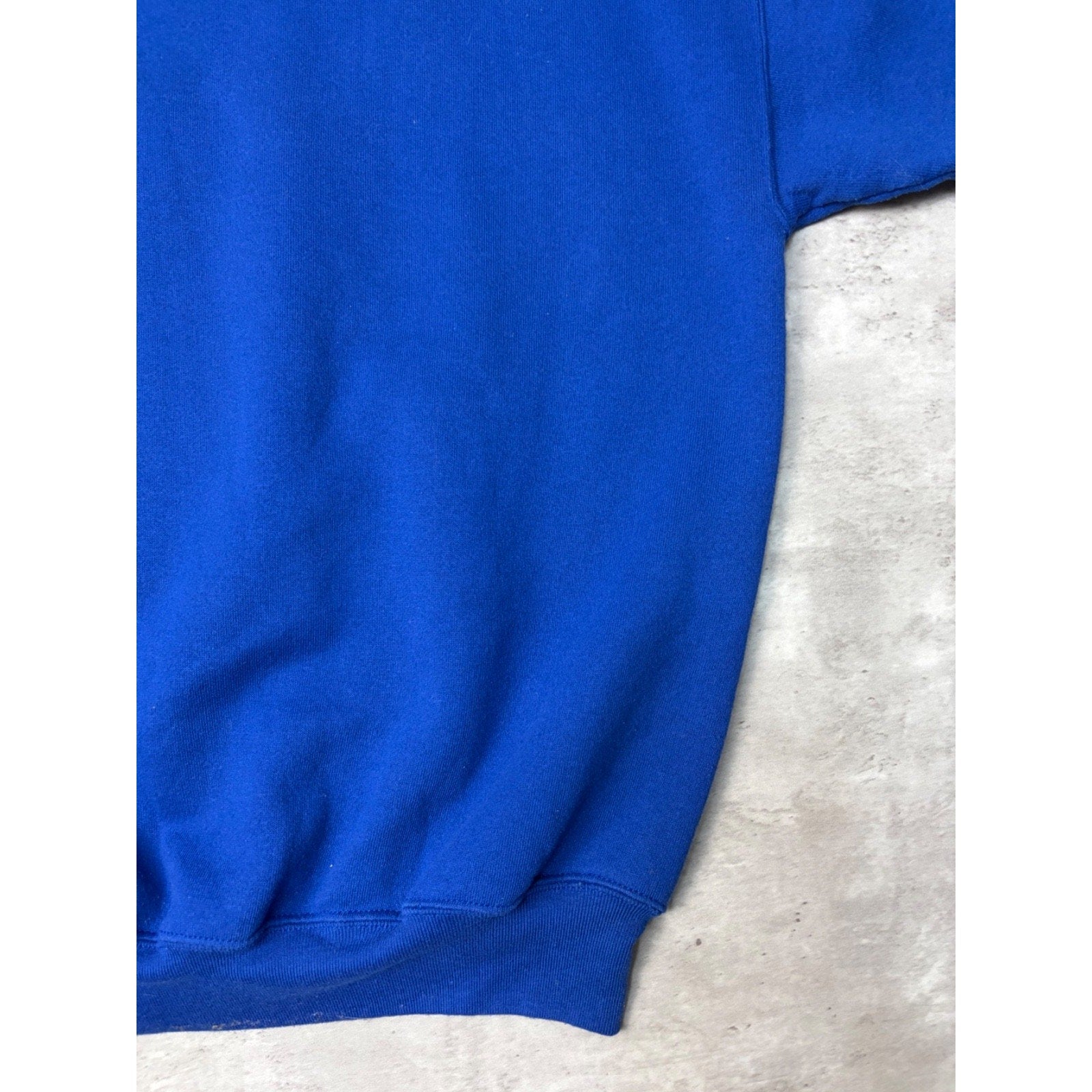 Vintage Detroit Lions NFL Embroidered Arc Spellout Sweatshirt Size Large