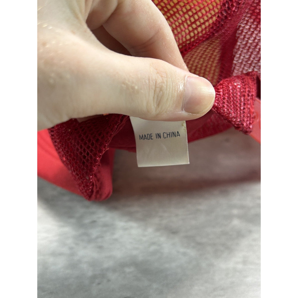 Vintage 80s Noble Trailer Sales Graphic Logo Trucker Snapback Hat OSFA