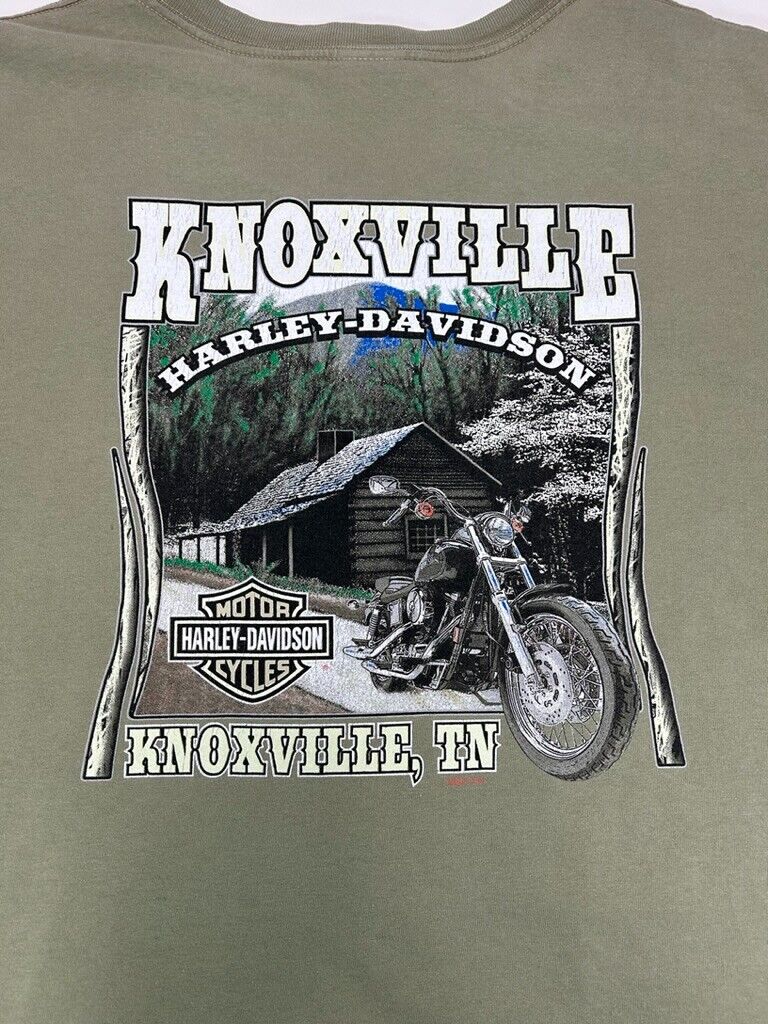 Harley Davidson Knoxville Tennessee Destination Graphic T-Shirt Size 3XL