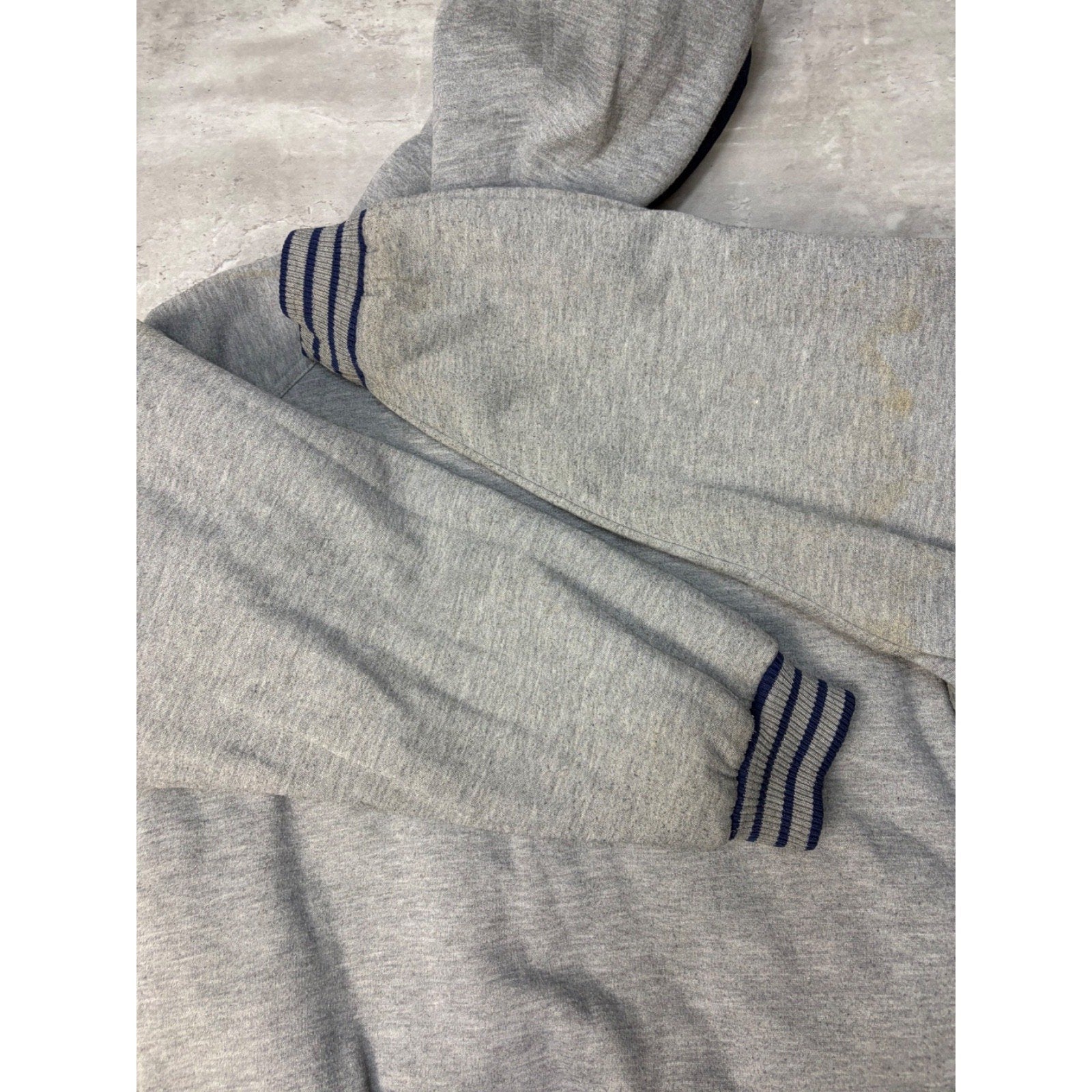 Vintage Adidas Reversible Full Zip Hooded Bomber Jacket Size XL