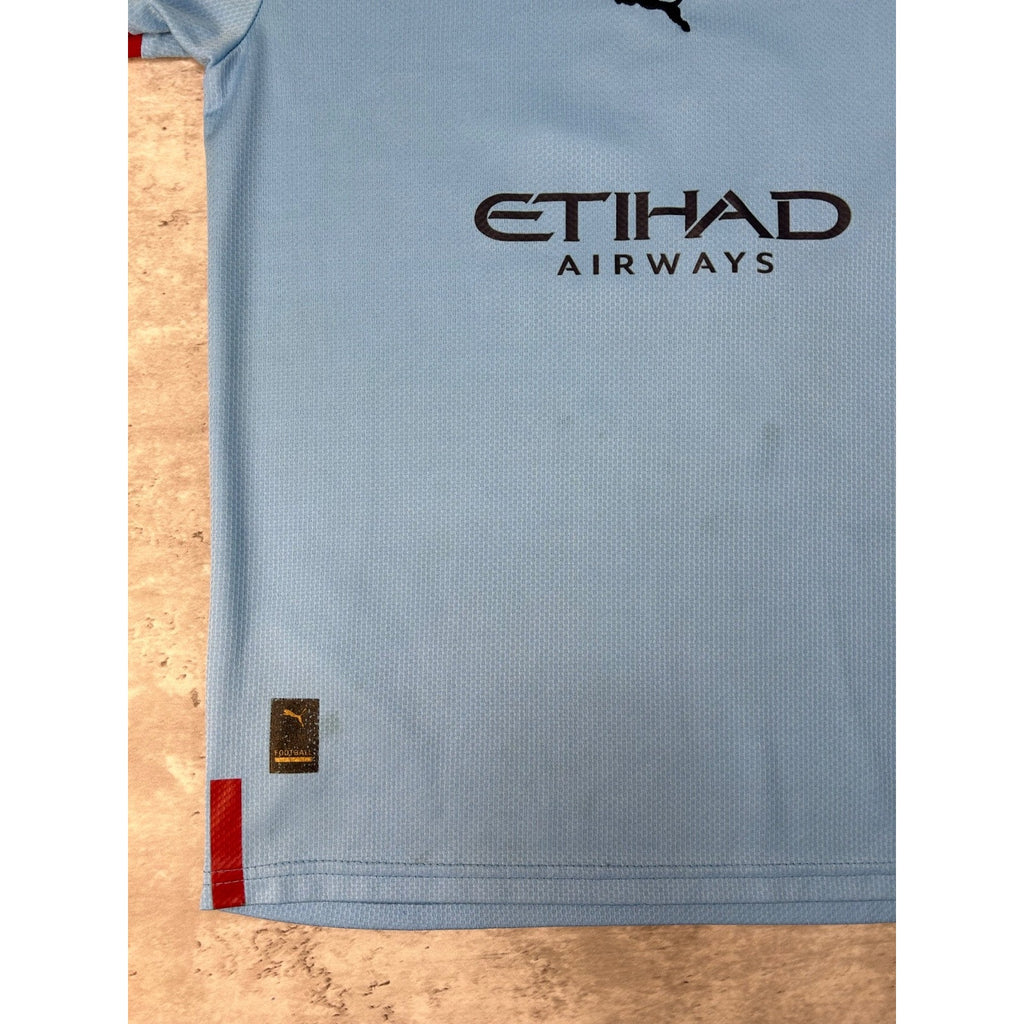 Vintage Erling Halaad #9 Manchester City Puma Soccer Jersey Size Medium