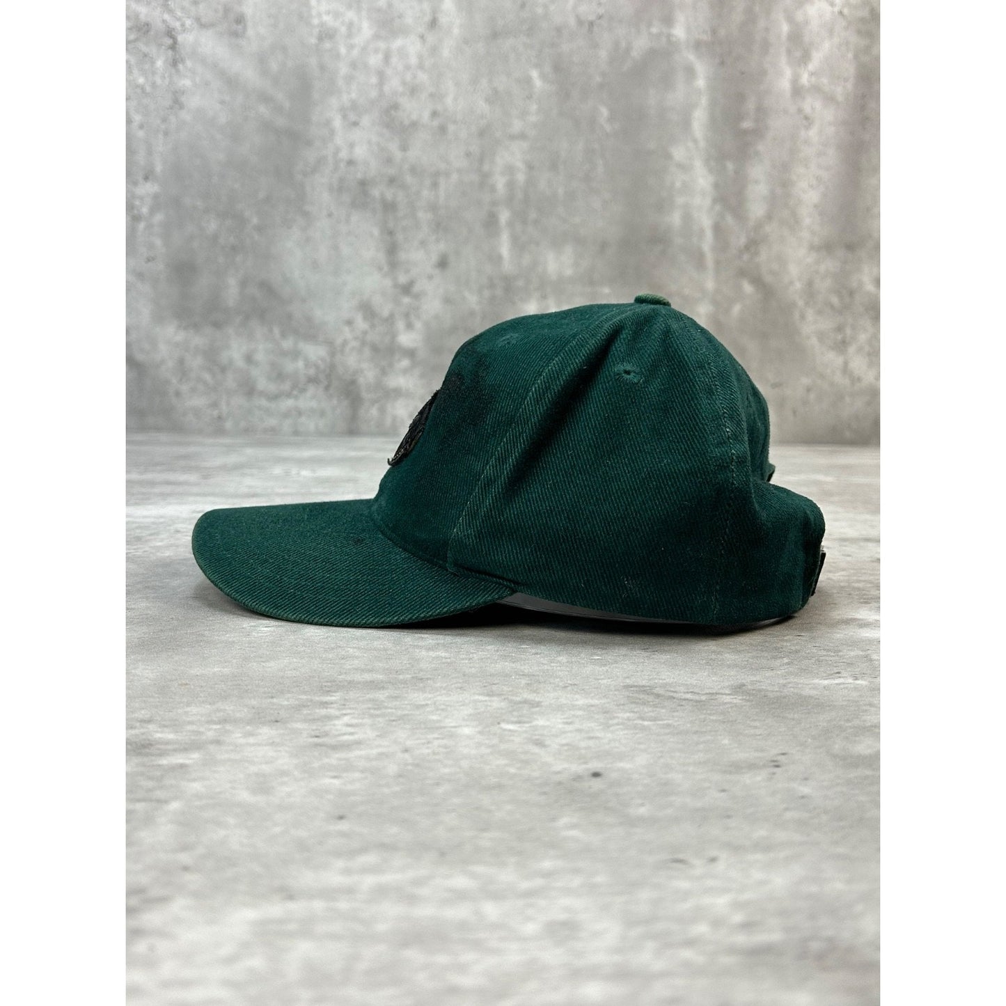 Vintage 90s Nike Gel Swoosh Strapback Hat OSFA Forest Green