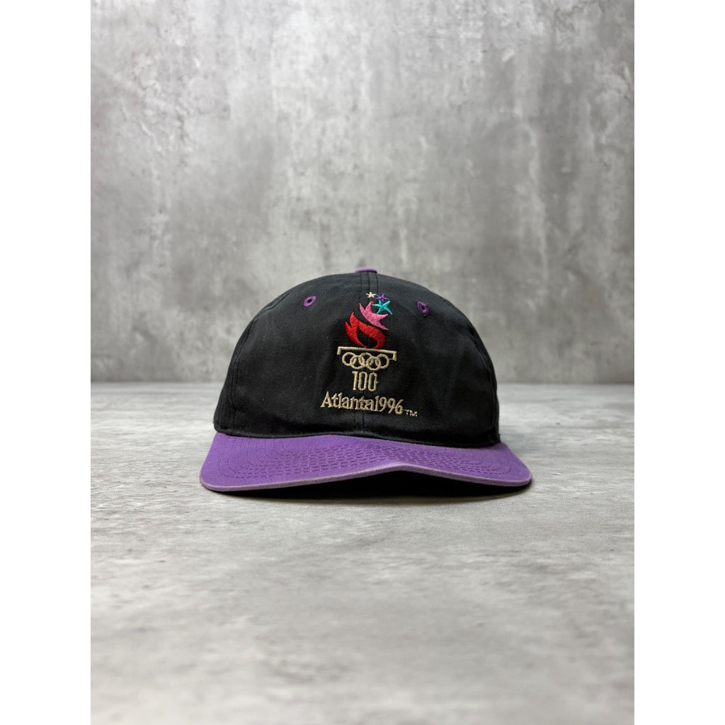 Vintage 1996 Atlanta Olympics 100 Two Tone Strapback Hat OSFA