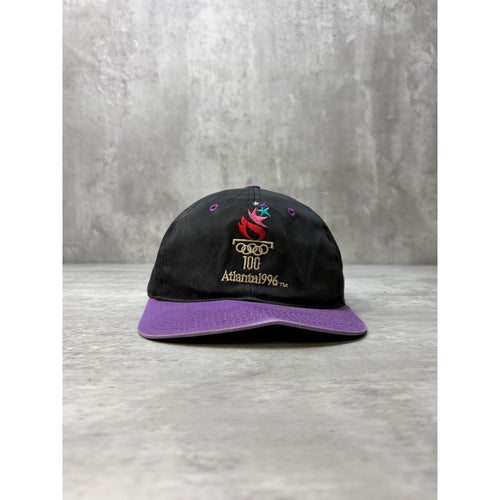 Vintage 1996 Atlanta Olympics 100 Two Tone Strapback Hat OSFA