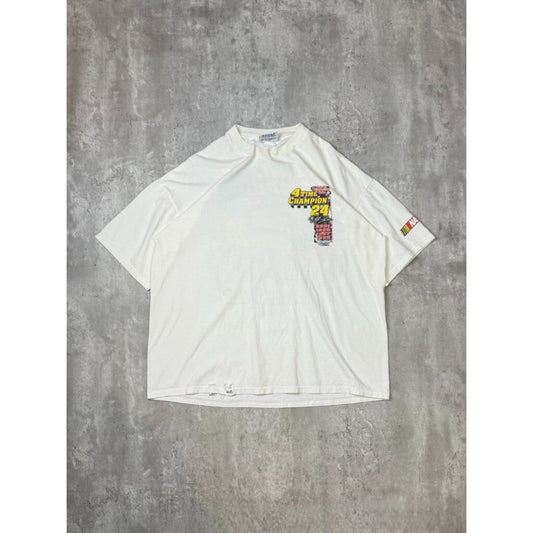 Vintage 2001 Jeff Gordon #24 Dupont Racing Nascar 4x Champ T-Shirt Size XL