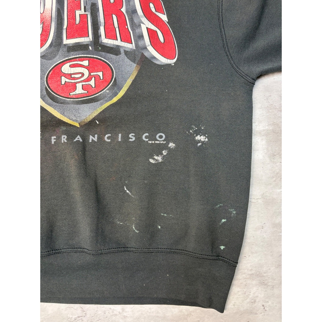 Vintage 1995 San Fransisco 49ers NFL Crest Logo Crewneck Sweatshirt Size XL