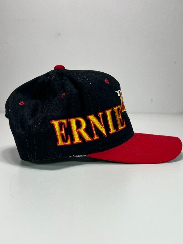 Vintage 90s Ernie Irvan #28 Nascar Embroidered Spellout Snapback Hat OSFA