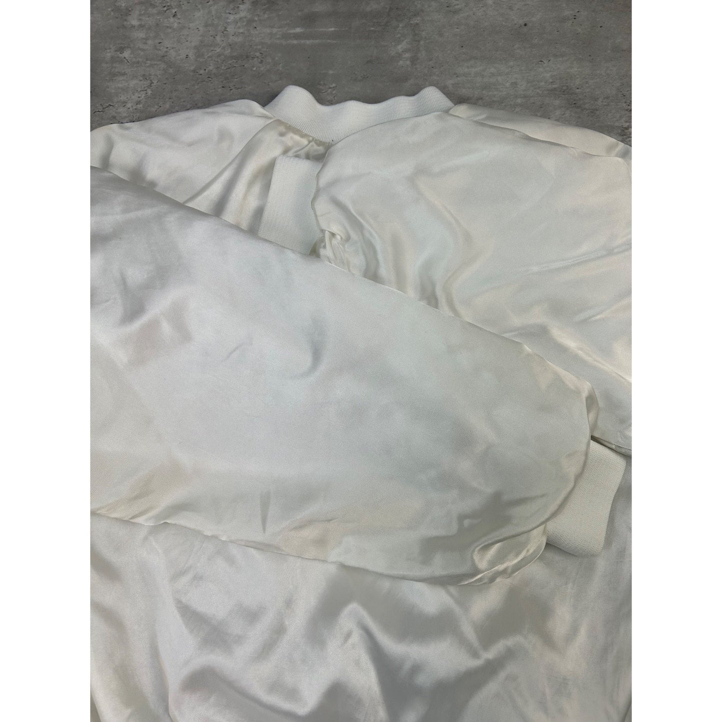 Vintage 80s/90s Penn State Nittany Lions NCAA Satin Bomber Jacket Size 2XL