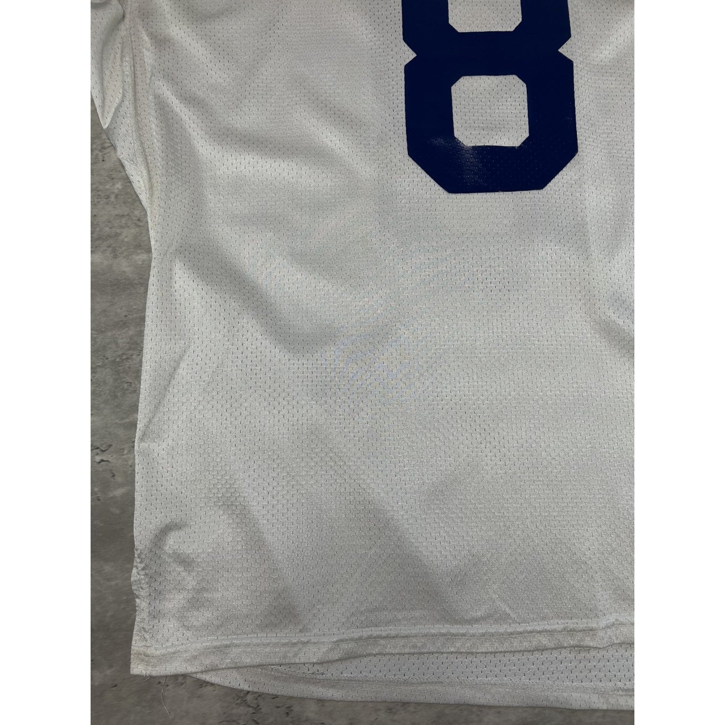 Vintage 90s Troy Aikman #8 Dallas Cowboys NFL Starter 75 Anni Football Jersey XL