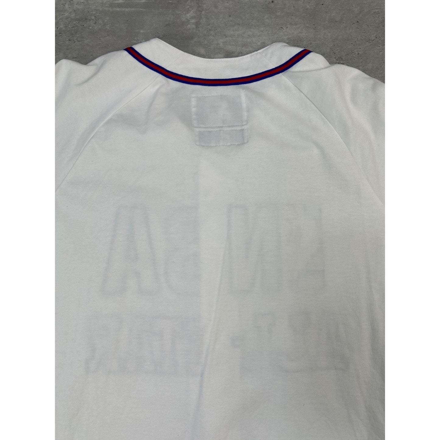 Vintage NBA All-Star Game Stitched Starter Baseball Style Jersey Size Large