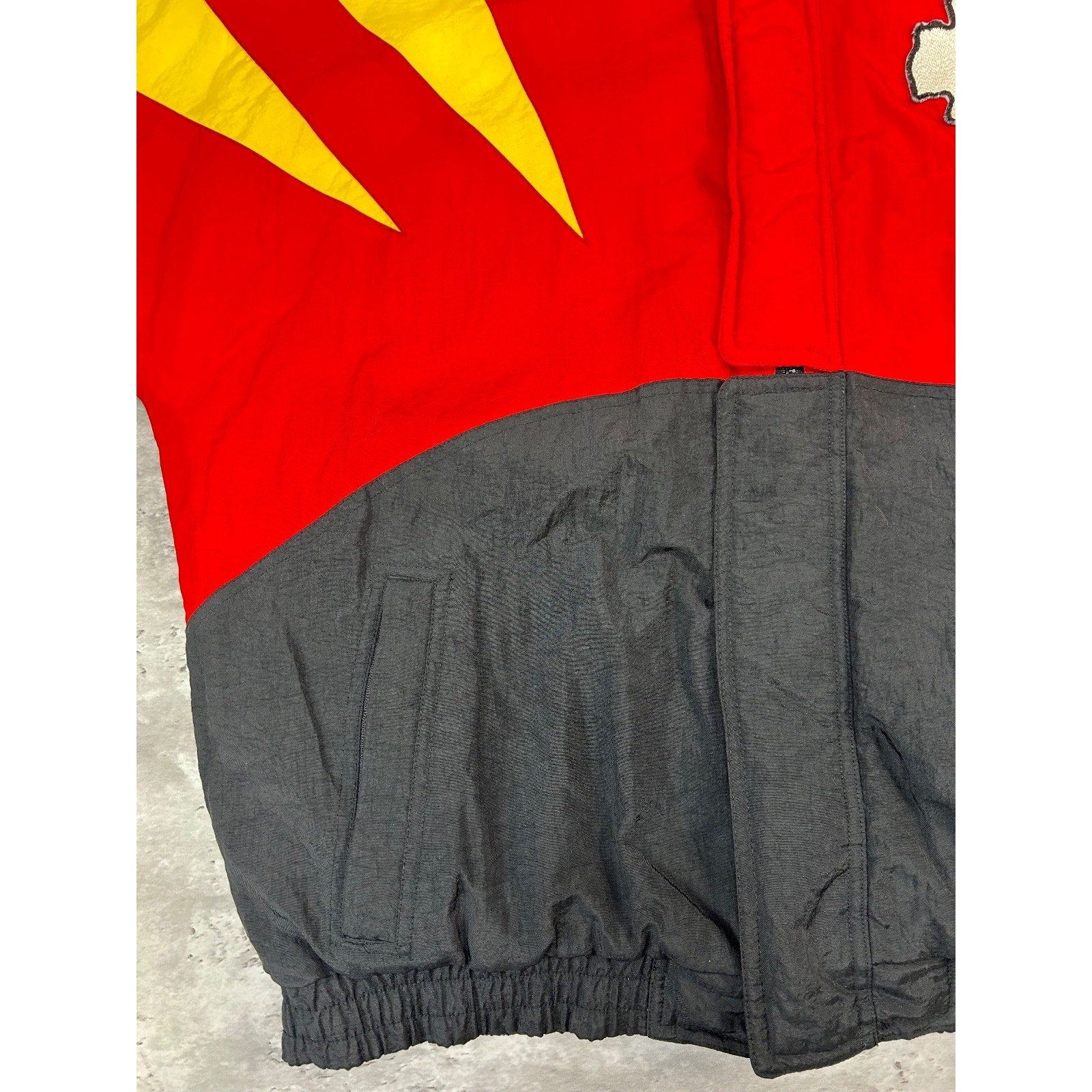 Vintage 90s Kansas City Chiefs NFL Insulated Apex One Point Jacket Size Large