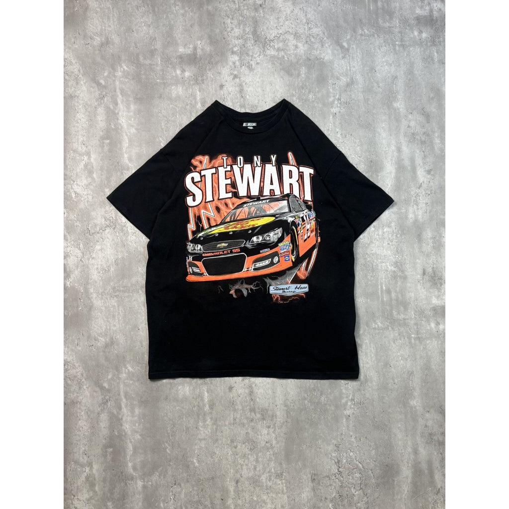 Vintage Tony Stewart #20 Home Depot Racing Nascar Graphic T-Shirt Size XL