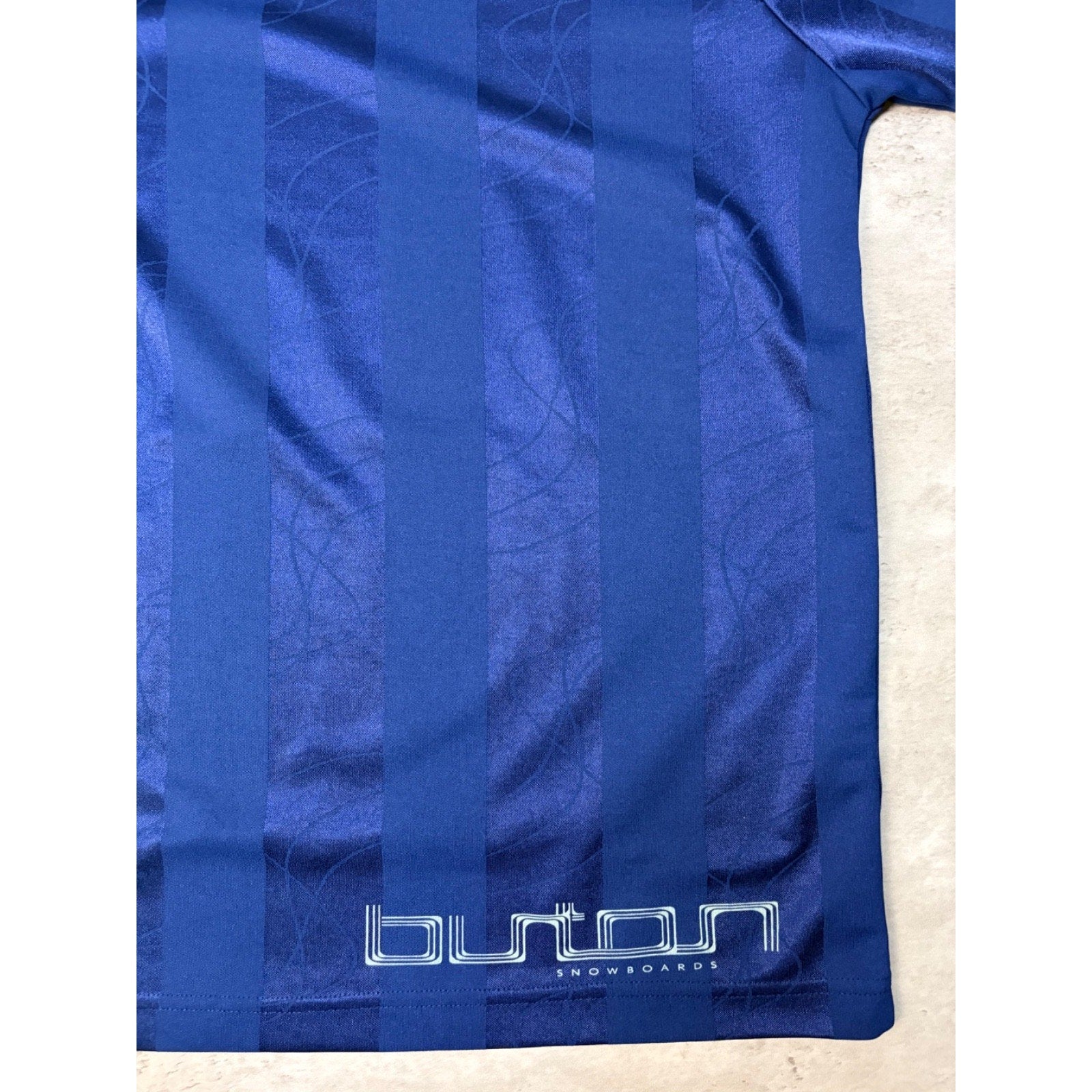 Vintage 90s Burton Snowboards Graphic Logo Long Sleeve Jersey Size Medium
