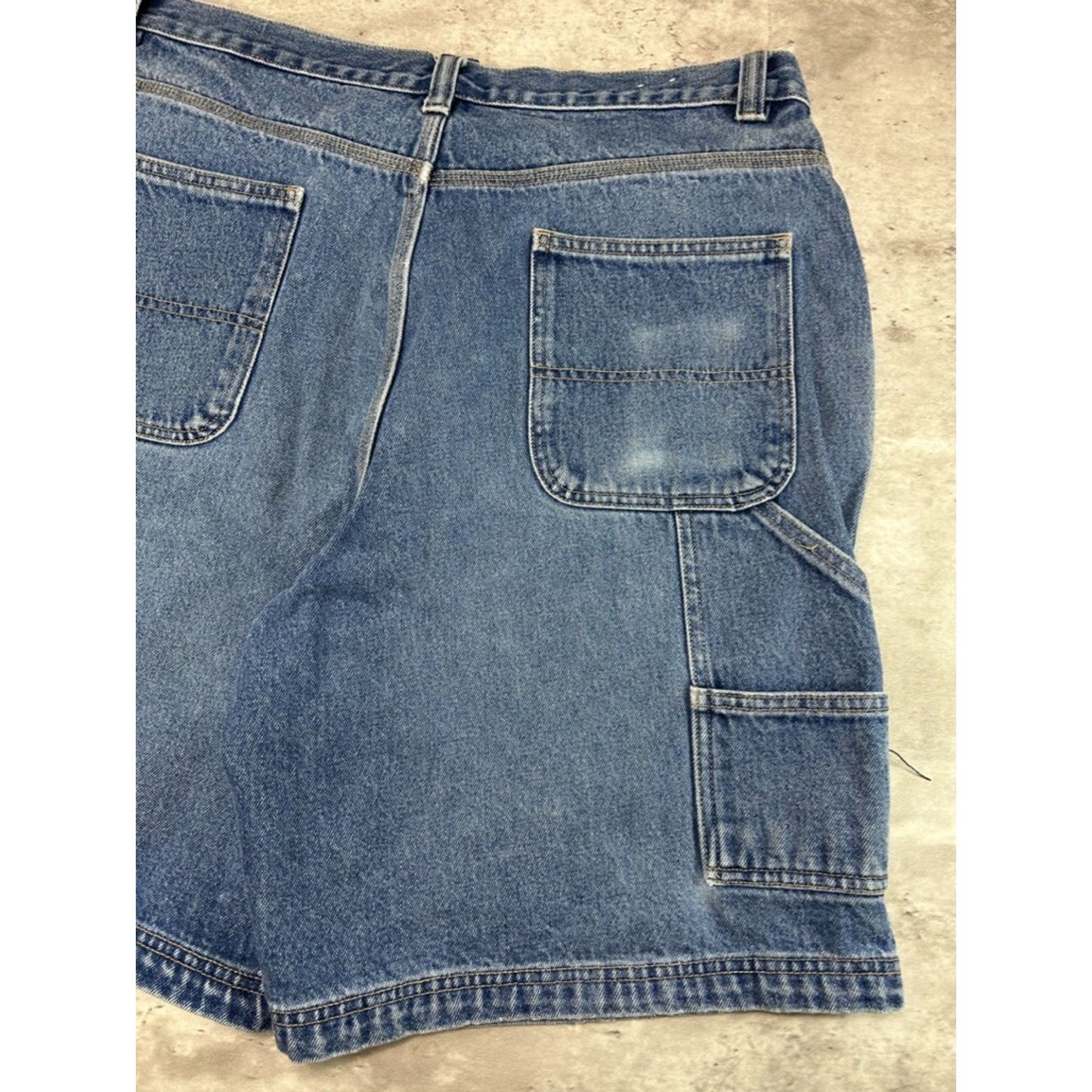 Vintage High Sierra Medium Wash Denim Shorts Size 35 Blue