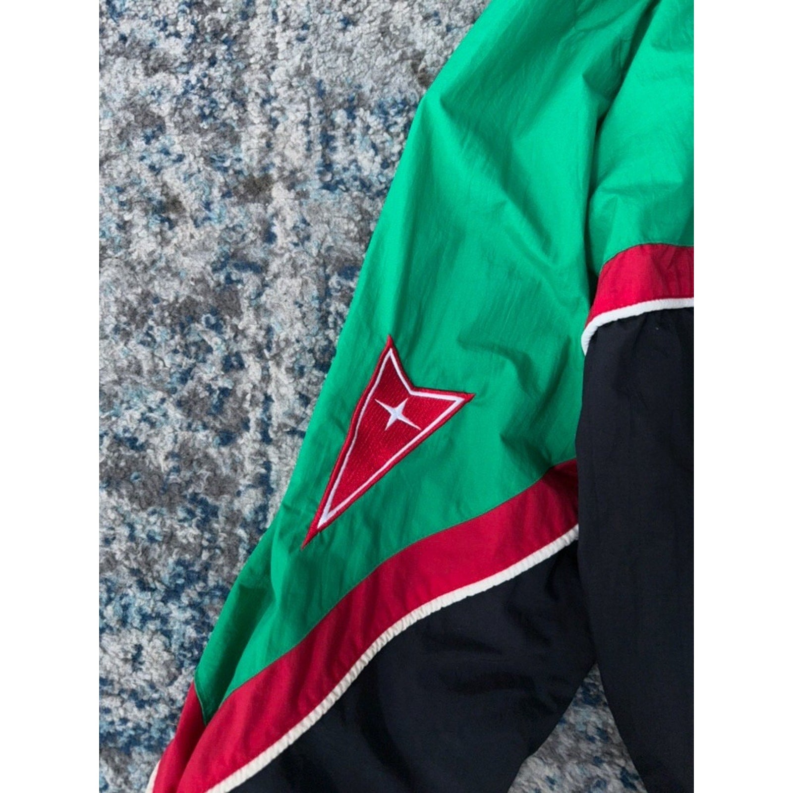 Vintage Bobby Labonte #18 Nascar Interstate Batteries Windbreaker Jacket Size XL