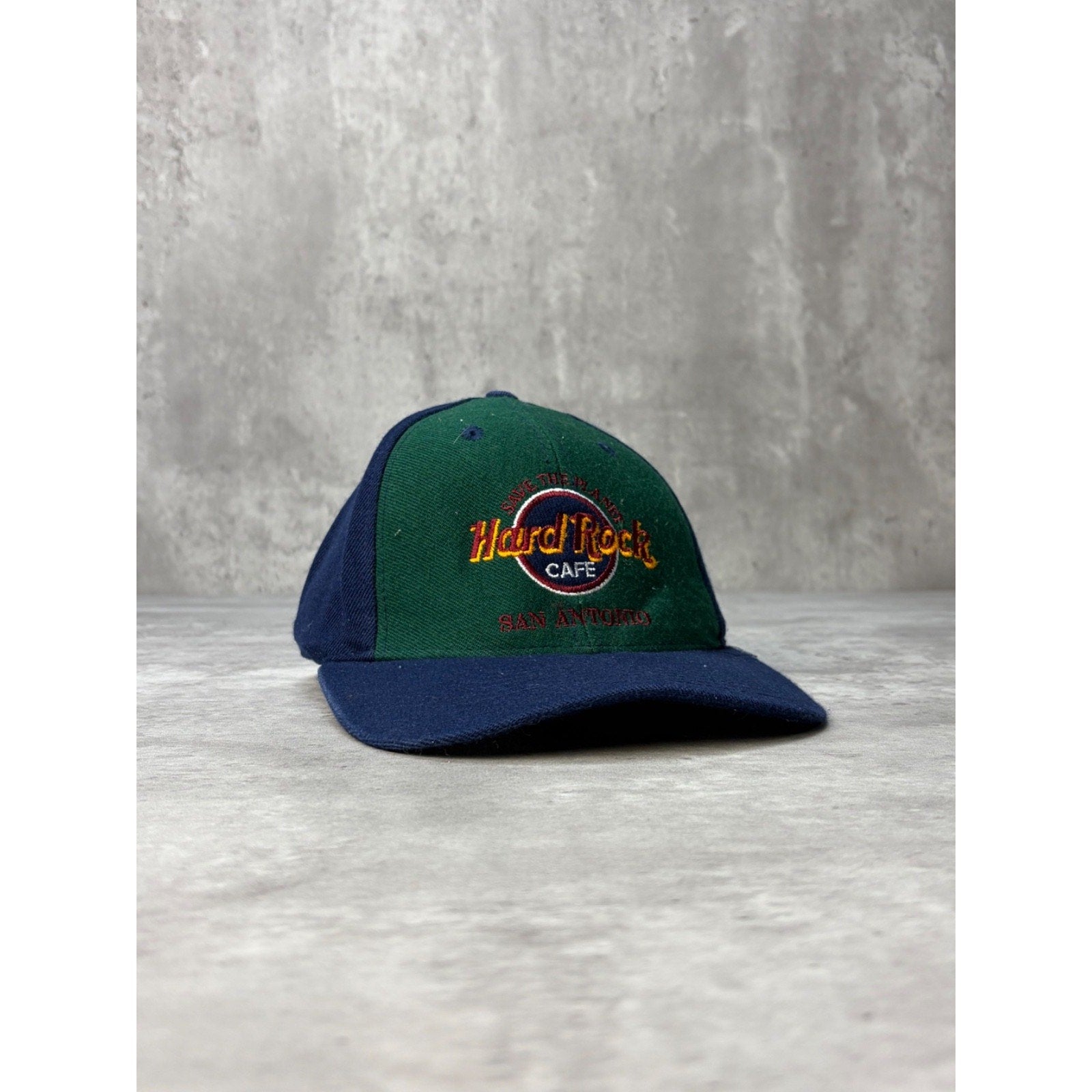 Vintage Hard Rock Cafe San Antonio Destination Snapback Hat OSFA