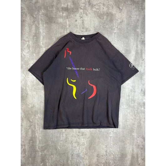 Vintage 90s Rock And Roll Hall Of Fame The House That Rock Built T-Shirt Size XXL