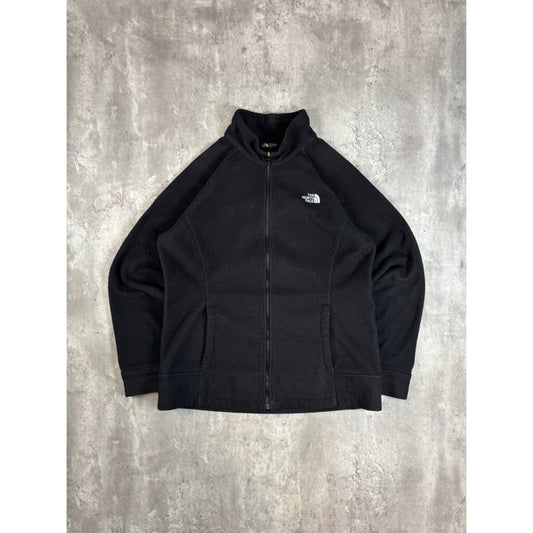 Vintage Womens The North Face TNF Embroidered Full Zip Fleece Sweatshirt Size XL
