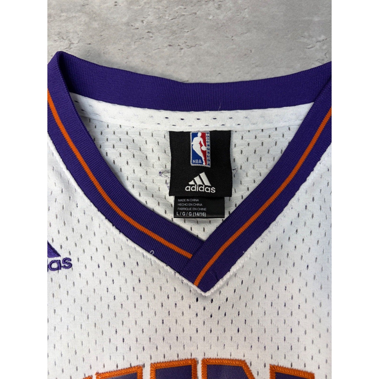 Vintage Steve Nash #13 Phoenix Suns NBA Adidas Basketball Jersey Size XL YOUTH