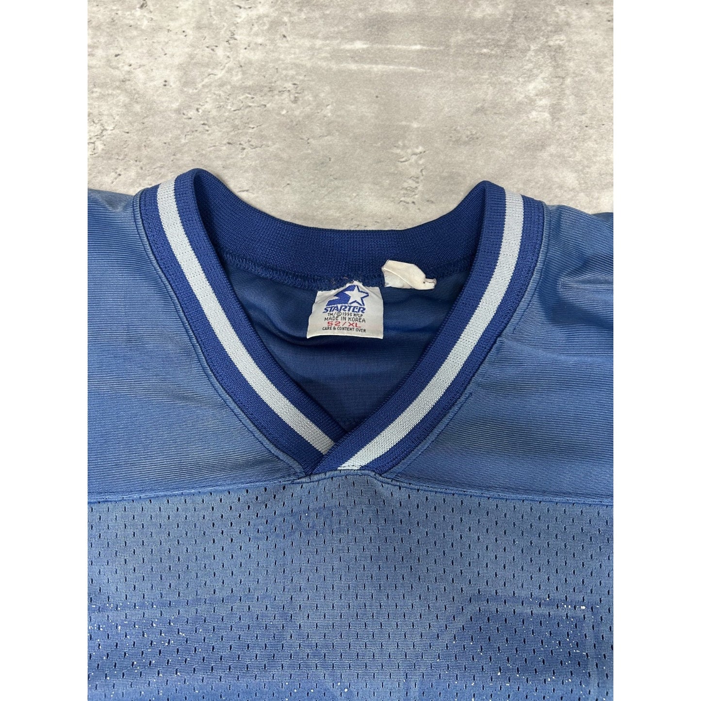 Vintage 90s Deion Sanders #21 Dallas Cowboys NFL Starter Jersey Size XL