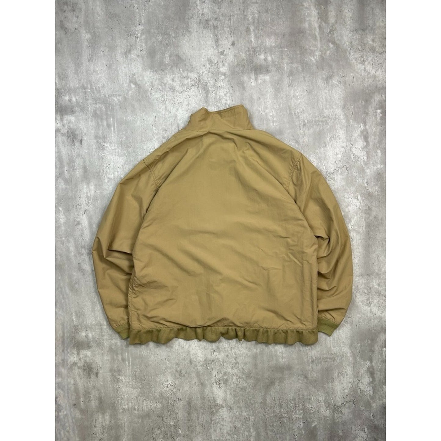 Vintage 80s/90s L.L. Bean Fleece Lined Full Zip Bomber Jacket Size 2XL