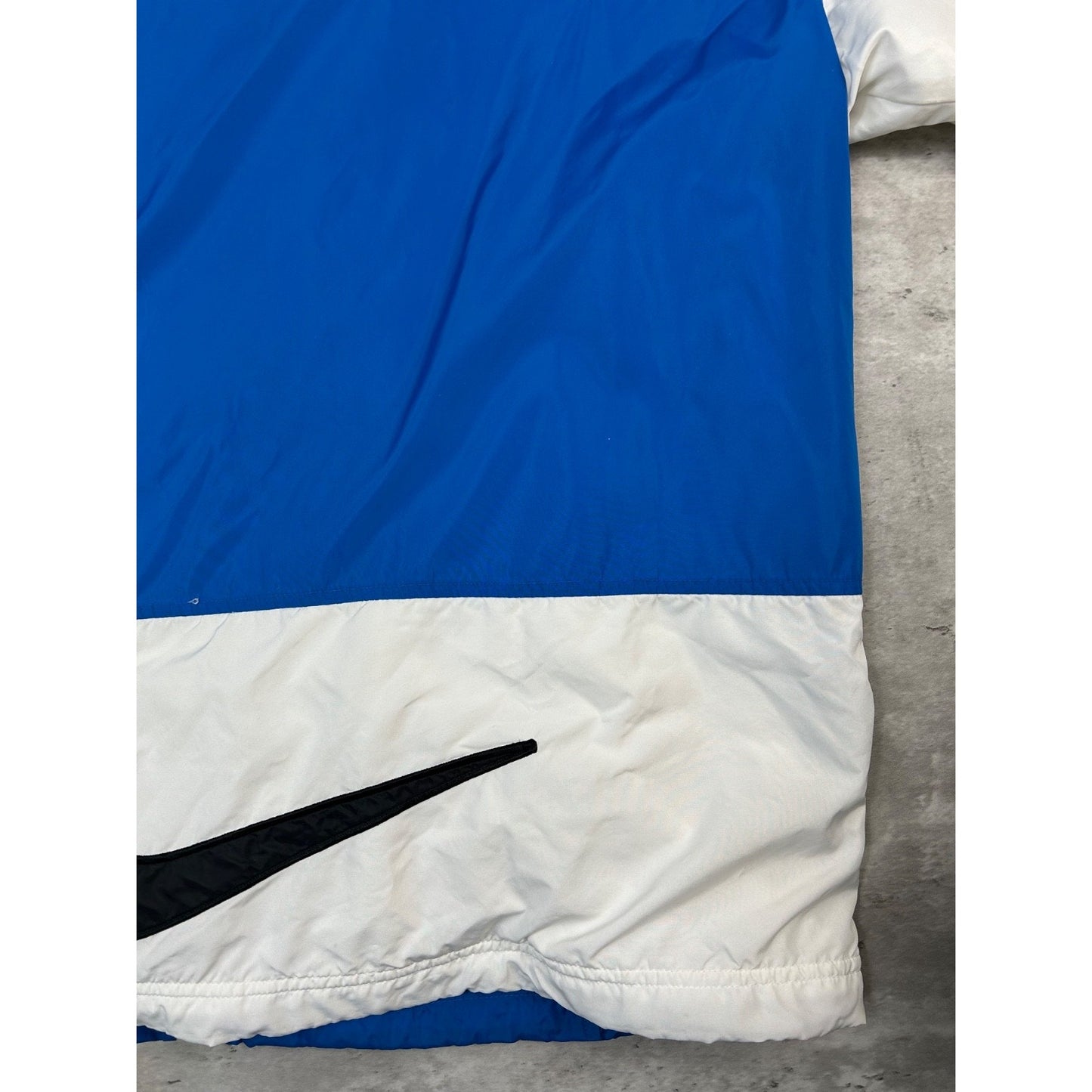 Vintage 2000s Nike Embroidered Swoosh Nylon Full Zip Jacket Size Large