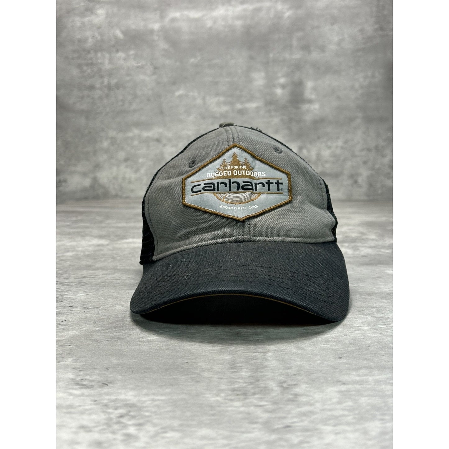 Carhartt Outdoors Embroidered Patch Workwear Trucker Snapback Hat OSFA