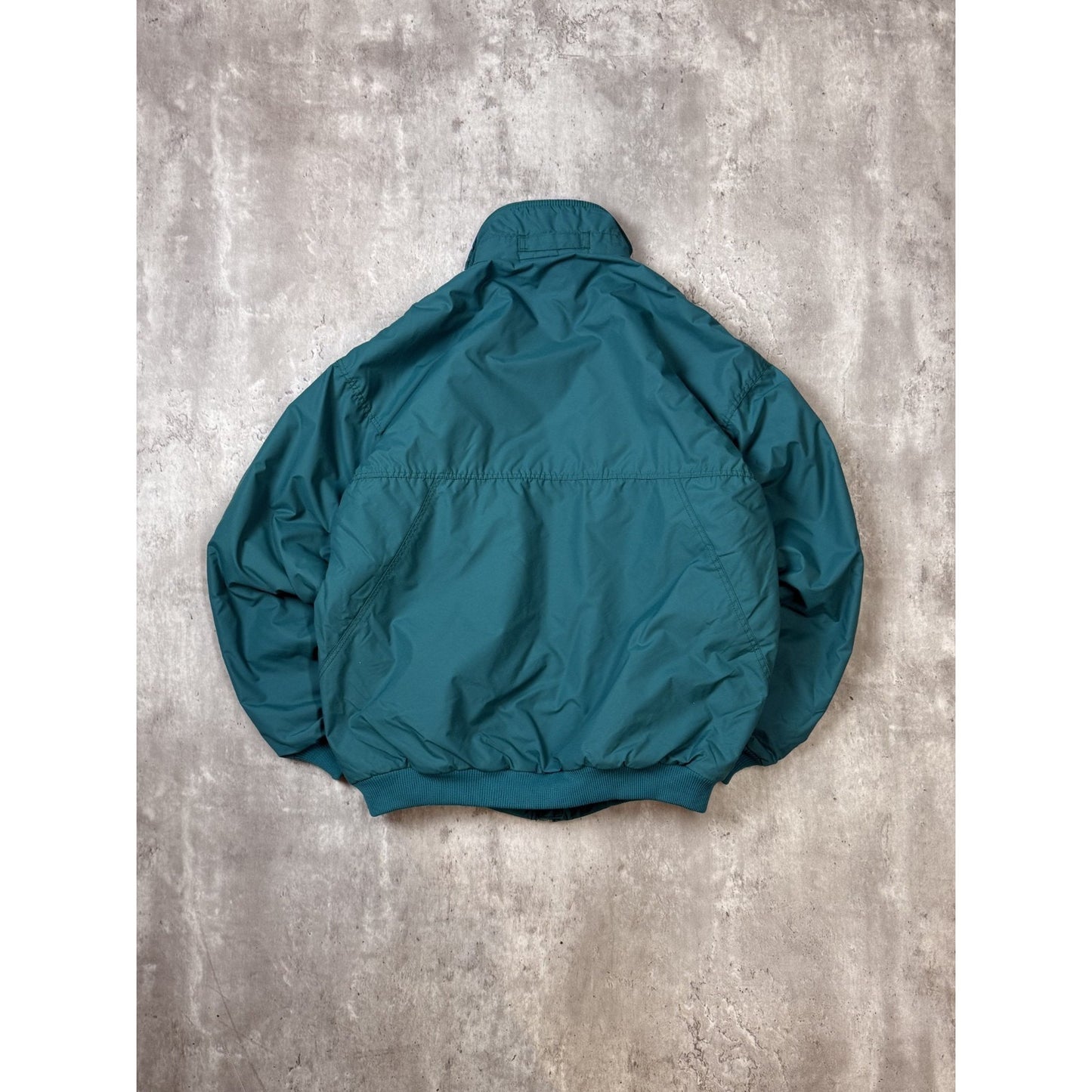 Vintage 90s Womens Patagonia Fleece Lined Nylon Full Zip Bomber Jacket Size Med