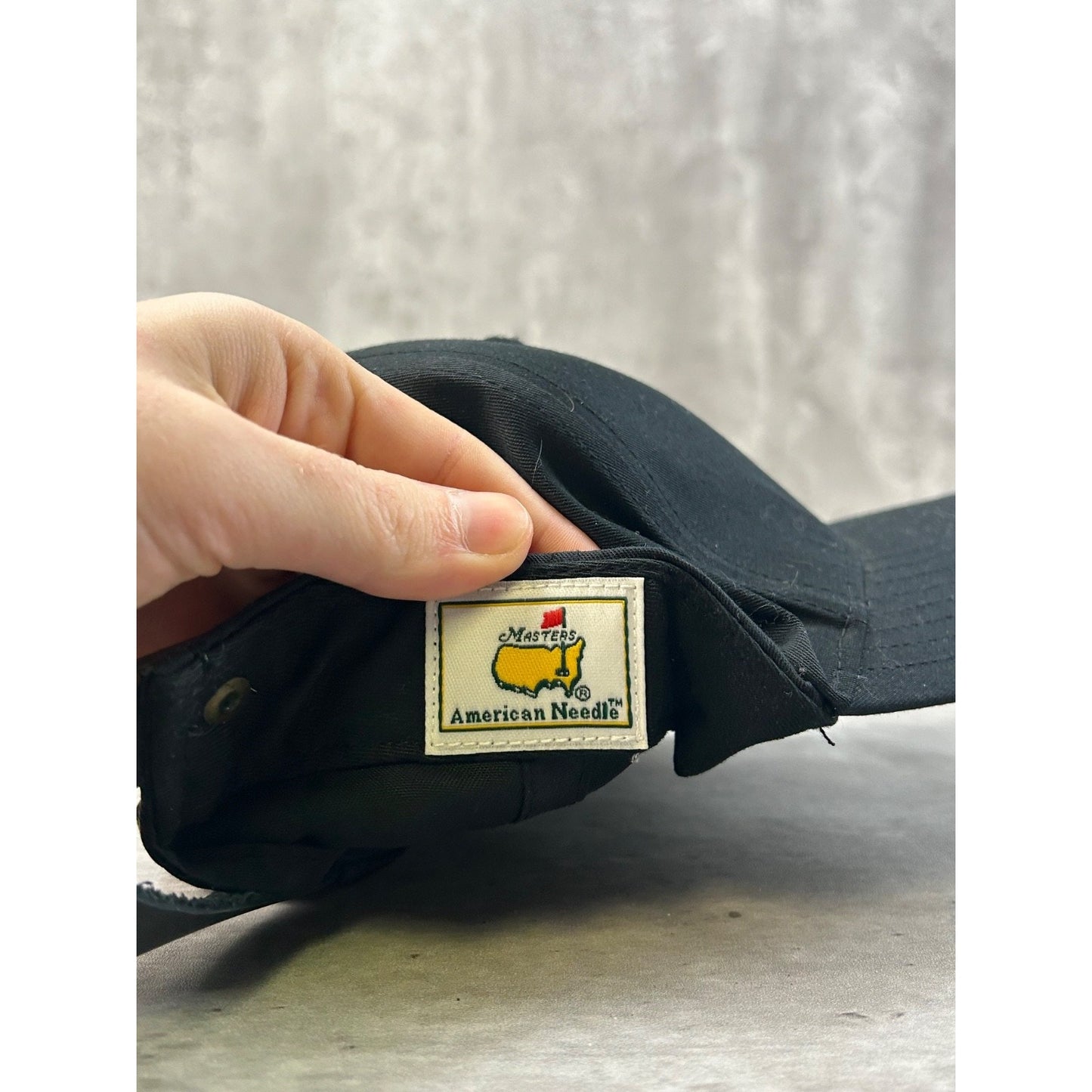 Vintage Masters Tour Embroidered Logo Golf Strapback Hat OSFA