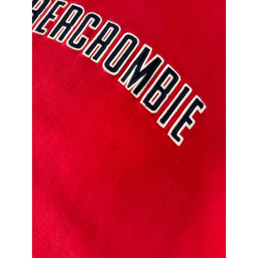 Vintage Abercrombie Embroidered Arc Spellout Crewneck Sweatshirt Size XL