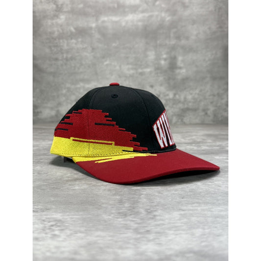 Vintage 90s WInston Cup Nascar Racing Embroidered Spellout Snapback Hat OSFA