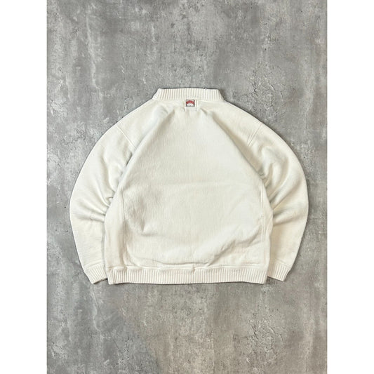 Vintage 90s Cooperstown Embroidered Arc Spellout Baseball Sweatshirt Size XL