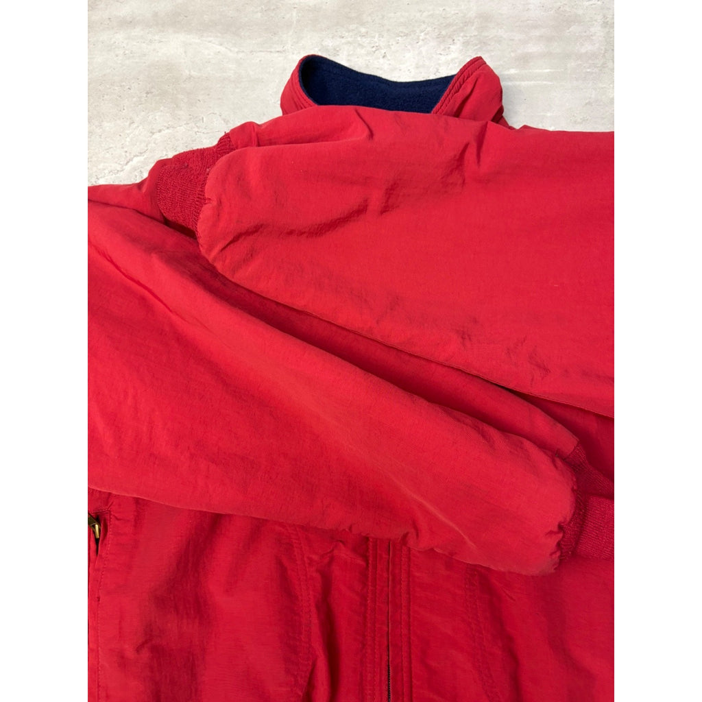 Vintage Woolrich Fleece Lined Full Zip Bomber Jacket Size Medium