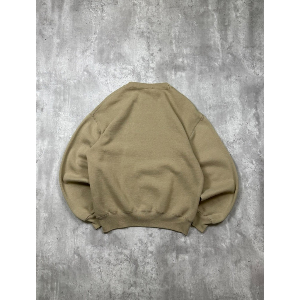 Vintage Black Russell Athletics Earth Tone Sweatshirt Size Medium